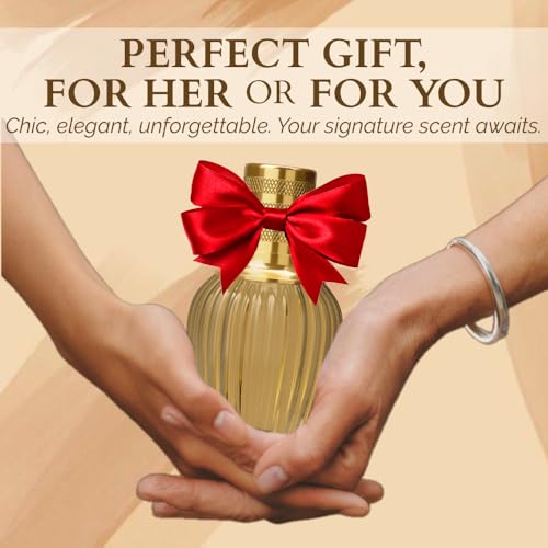 Lingerie Perfume for Women – INSPIRED by A WORLD RENOWED WOMEN'S PERFUME – Pear, Iris, Vanilla, Patchouli – Sweet, Floral, Feminine, Long-Lasting Eau De Parfum 100ml (3.4 fl oz)