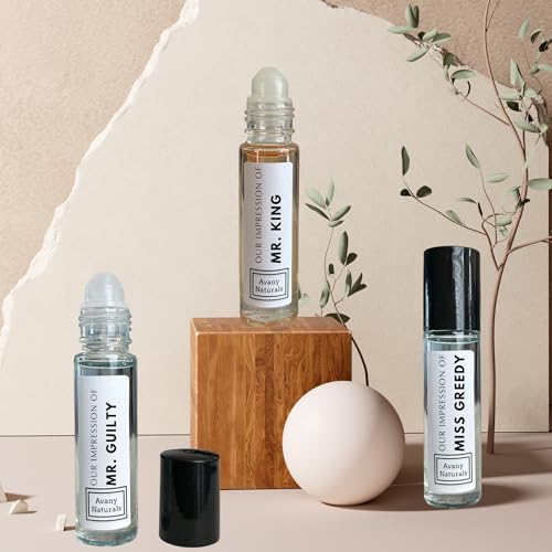 Oud Wood Perfume Oil - Unisex Fragrance for Women & Men, Travel Size, Roll On Glass Bottle, Alcohol Free Scented Oil (Oud Wood)