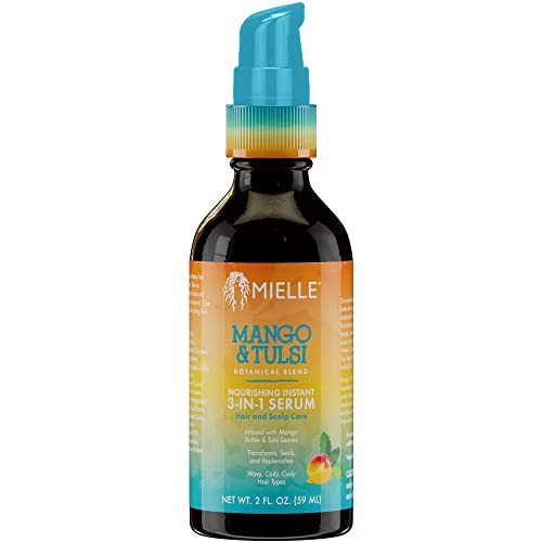 Mielle Organics Mango & Tulsi Nourishing Instant 3-In-1 Serum
