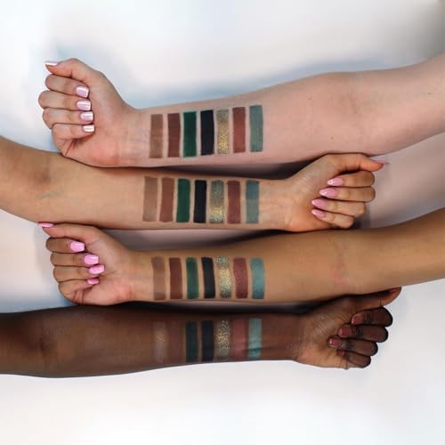Profusion Cosmetics 21 Shade Eyeshadow Palette Collection & Brush, Chocolate-Inspired Matte, Shimmer & Satin Finishes, Blendable Pigments, Cruelty-Free Eye Makeup