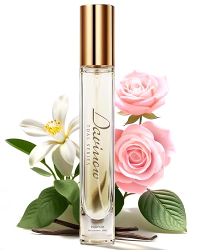 Parfum for Women (Grade: P), Gentle and Long-Lasting Fragrance, Fresh & Floral Women's Perfume, Orange Blossom Rose Vanilla - 0.34 Fl oz Travel Size, NO.02