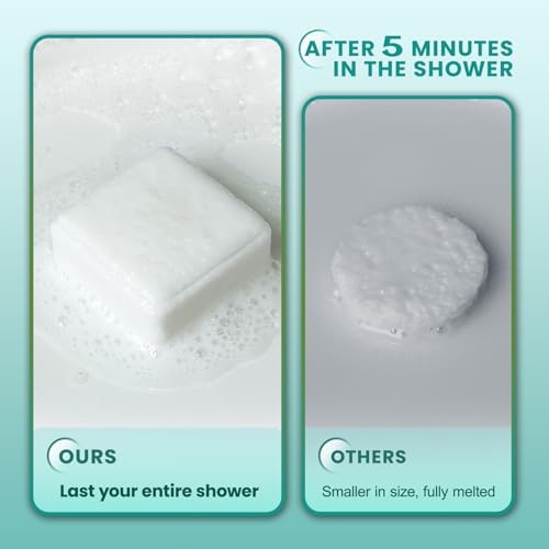 Shower Steamers Aromatherapy - 14 Pack Eucalyptus & Mint Shower Bombs and 5ml Natural Eucalyptus Essential Oils, Nasal Relief, Birthday Gifts for Women, Self Care Stress Relief Gifts for Mom Wife Her