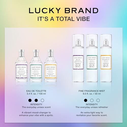 Lucky Brand Lucky You Vibes Re/Lax 3.4oz EDT