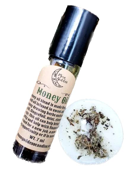 Money Oil - Patchouli Infused Oil - Handmade Spiritual Oil - Aromatherapy Oil - Nature Perfume - Spell Oil - Ritual Oil - Conjure Oil