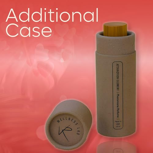 Pheromone Perfume with Infused Essential Oils - Obsidian Roll - Attraction Element with Long-Lasting Scent - Unisex For Men and Women