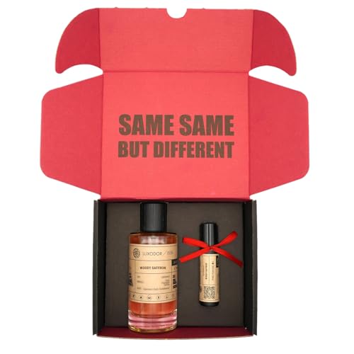 Woody Saffron - Eau de Parfum - Inspired by MFK Bacarat Rouge 540 - Unisex Fragrance Long-lasting 3.4 fl. oz (100ml)