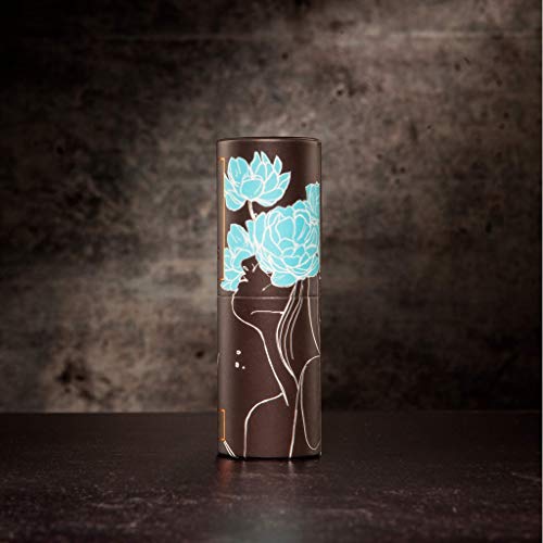 Moonstone Solid Perfume – Neroli, Bergamot, Lavender, Vetiver, Sweet Orange, Texas Cedarwood – Convenient Twist Tube for Travel – Award Winning - Natural Solid Eau de Parfum – 0.17 ounce