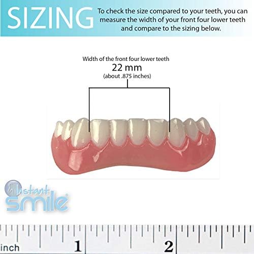 Instant Smile Handmade Bright White Lower Veneer