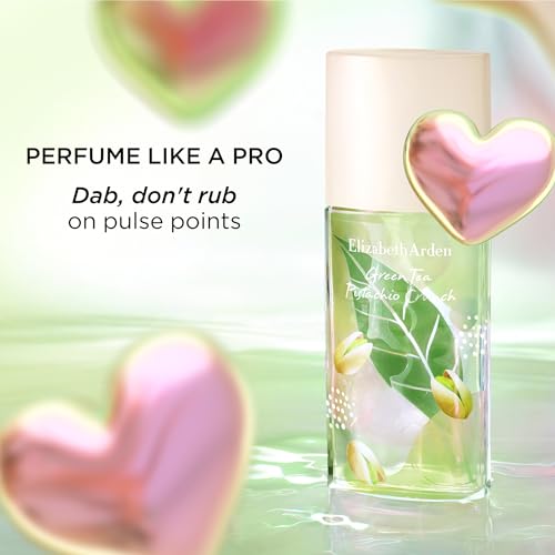 Elizabeth Arden Green Tea Pistachio Crunch Eau De Toilette, Women's Perfume with Notes of Pistachio, Green Tea & Vanilla Bean - Citrus & Gourmand, EDT Spray