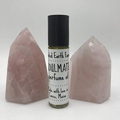 Soulmate Perfume Oil - Roll On Scent - Patchouli Lemon Ginger Grapefruit - Perfect for Date Night