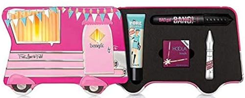 Benefit icons 3 - Piece Set Miniature Set, (0.25 oz Primer + 0.14 oz badgal bang! Mascara + 0.09 oz Hoola Bronzer)
