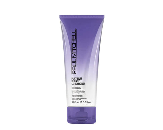 Paul Mitchell Platinum Blonde Purple Conditioner, Cools Brassiness + Eliminates Warmth, For Color-Treated Hair + Naturally Light