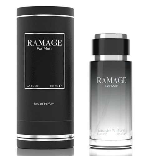 Cologne for Men – INSPIRED by A WORLD RENOWNED MEN’S PERFUME – Bergamot, Pepper, Vanilla, Ambroxan – Sexy, Bold, Fresh, Long-Lasting Eau De Parfum 100ml (3.4 fl oz)