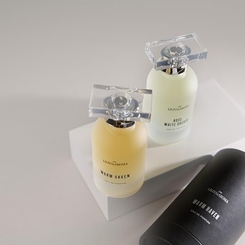 Warm Haven | Unisex Perfume with Vanilla, Cinnamon & Sandalwood Notes | Cozy & Inviting Scent | Long-Lasting Fragrance | 3.4 Fl Oz