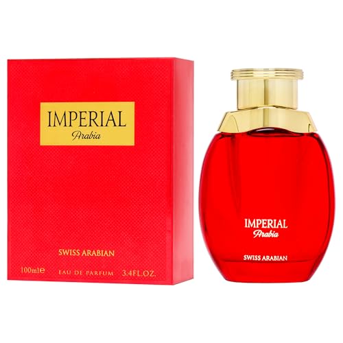 Swiss Arabian Imperial Arabia - Luxury Products From Dubai - Long Lasting, Addictive Personal EDP Spray Fragrance - Seductive Signature Aroma - 3.4 Oz