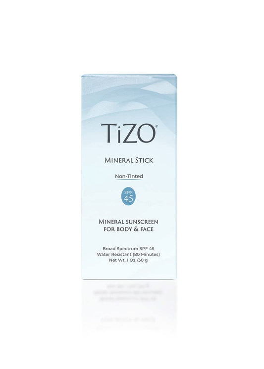 Tizo Mineral Stick Spf 45 | Non-Tinted | Water Resistant (80 Minutes) | Broad Spectrum Sunscreen | Uva/Uvb Protection | For All