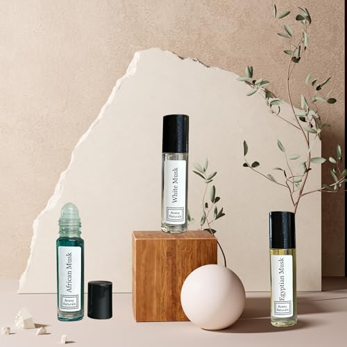 Oud Wood Perfume Oil - Unisex Fragrance for Women & Men, Travel Size, Roll On Glass Bottle, Alcohol Free Scented Oil (Oud Wood)