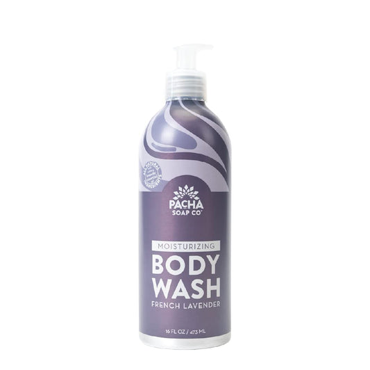 Pacha Soap French Lavender Body Wash, 16 Fz