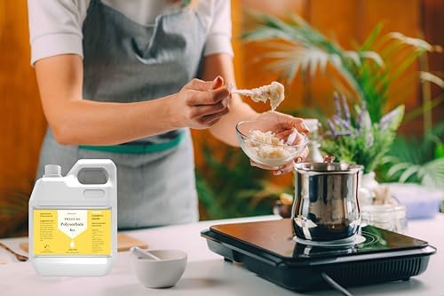 135 FL Oz Polysorbate 80 for Bath Bombs, Premium Polysorbate 80 (Sorbitan Oleate) Liquid, 100% Pure, Cosmetics Grade, Gentle on Skin, Suitable for Making Lotions, Shampoos, Body Washes and More