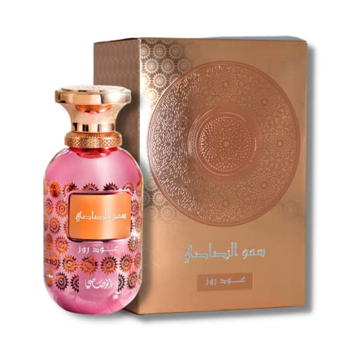 Rasasi Somow Al Lamaan Collection Oud Rose for Women - 3.38 oz EDP Spray