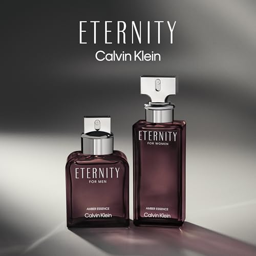 Calvin Klein Eternity Amber Essence Parfum – Ambery Men's Cologne – With Notes of Green Mandarin, Cistus Absolute, Benzoin & Bourbon – Luxury Perfumes for Men – Long Lasting Fragrance