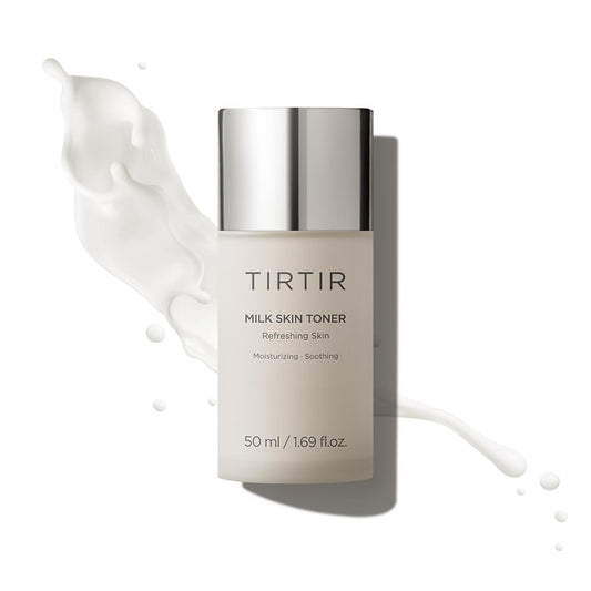 Tirtir Milk Skin Toner | Deep Moisturizing, Instant Glow, 2% Niacinamide, Rice Bran Extract, Ceramide, Panthenol, Cruelty-Free,