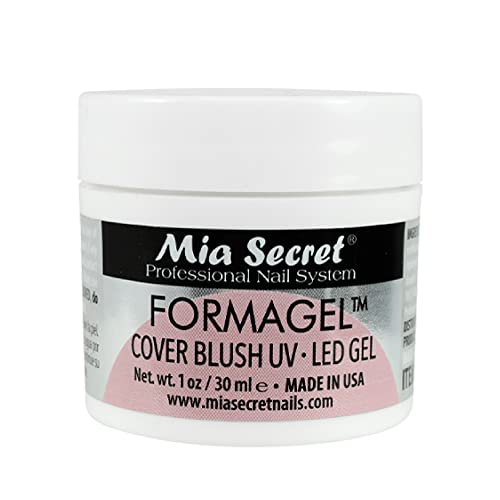 Mia Secret Nudes 1oz Formagel Gel Nail Builder - UV Led Gel - Cover Blush - Cover Tan - Candy Pink Pick Yours (Cover Tan)