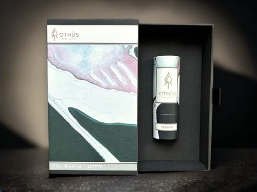 Zephyr Solid Perfume – Honeysuckle Accord, Seaweed, Gardenia, Amyris, Patchouli, and Australian Sandalwood – Convenient Twist Tube for Travel – Natural Solid Eau de Parfum – 0.17 ounce