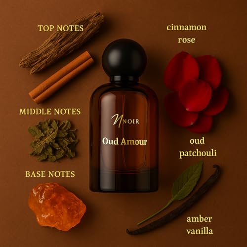Oud Amour EDP Perfume for Ladies, Bold Floral Oud with Musk, Patchouli & Saffron 100ml