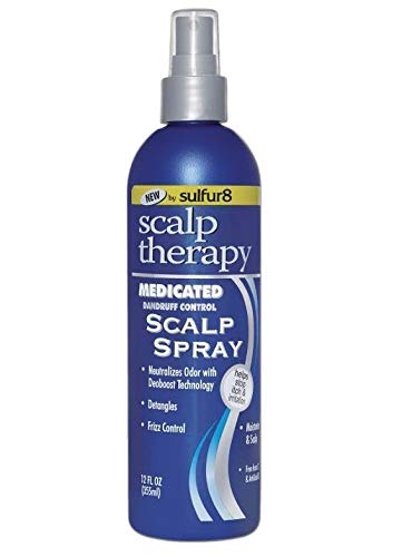 Sulfur 8 Medicated Dandruff Control Scalp Spray 12 Oz