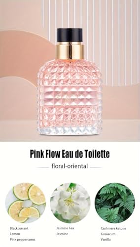 Women's Perfume Set: 4 Floral and Fruity Fragrances in a Gift Box, 105(25ml x3 +30ml) ml Total (3.5oz). Perfect for Gifting or Personal use, Elegant and Timeless Scents for any Accasions