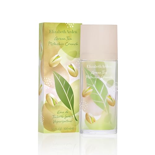 Elizabeth Arden Green Tea Pistachio Crunch Eau De Toilette, Women's Perfume with Notes of Pistachio, Green Tea & Vanilla Bean - Citrus & Gourmand, EDT Spray