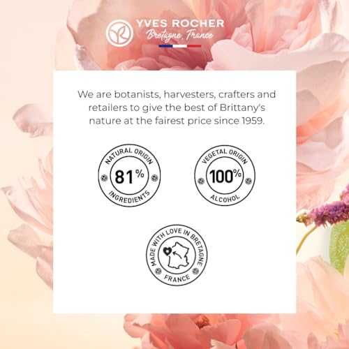 Yves Rocher Comme Une Evidence Eau de Parfum, Women’s French Perfume Spray, 1.6 FL OZ