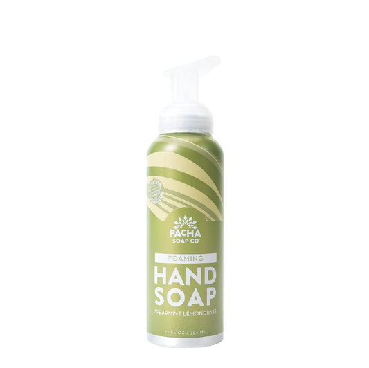 Pacha Soap Spearmint Lemongrass Foaming Hand Soap, 12 Fz