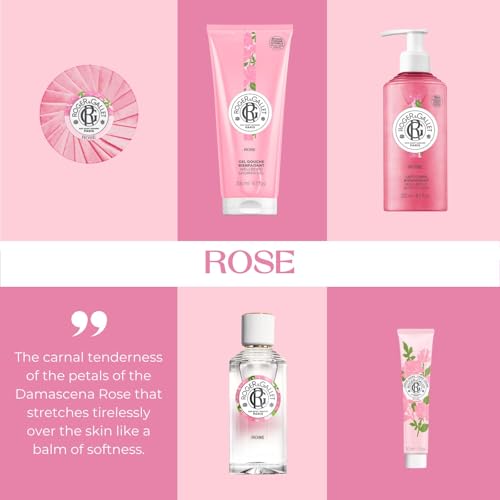 ROGER & GALLET | Fragrant Water Body Spray for Women | Rose 1 Oz.