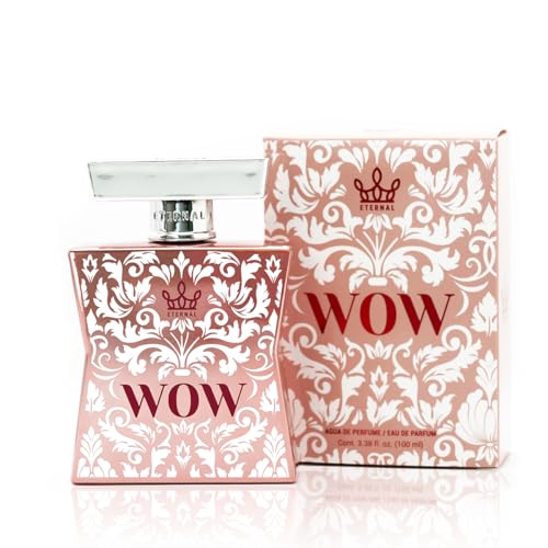Eternal Wow - Inspired by Designer Fruity Almond Vanilla Perfume - 3.4 oz (100ml) - EDP - Long-lasting - Vegan - Clean Ingredients - Perfume for Women - 2000 sprays per bottle