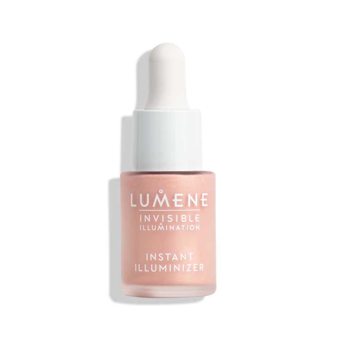 Lumene Invisible Illumination Instant Illuminizer Rosy Dawn - Lightweight Hydrating Liquid Highlighter - Glowing Skin Makeup Hig