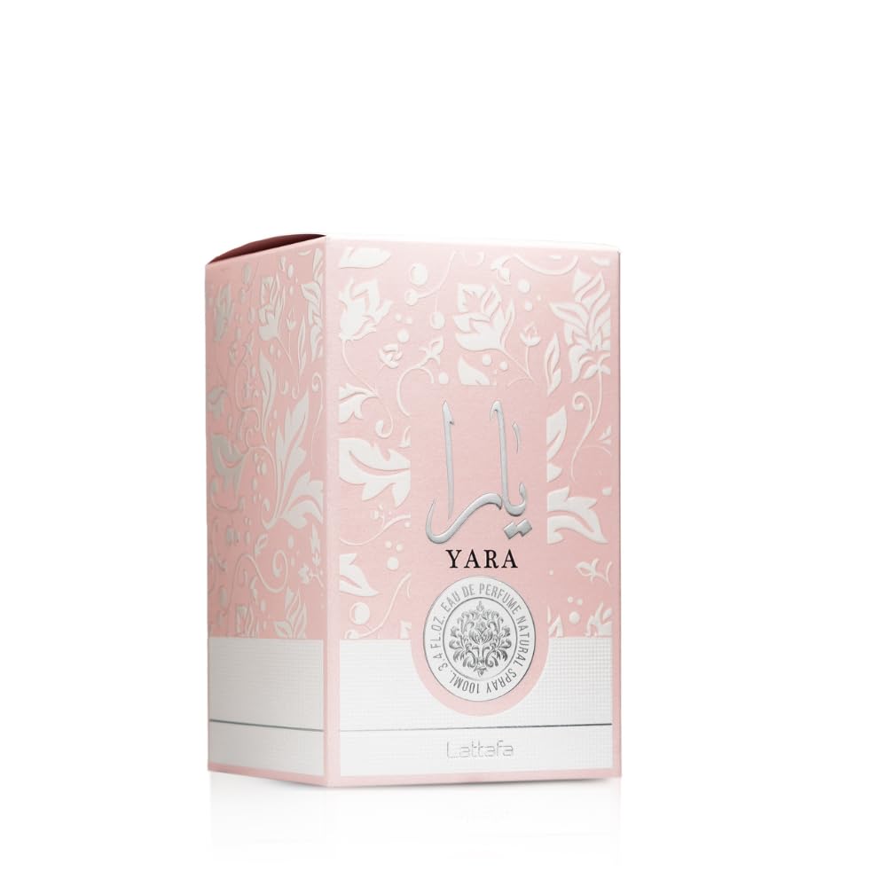 Lattafa Yara Eau de Parfum Spray for Women | 3.4 Oz | Pack of 3