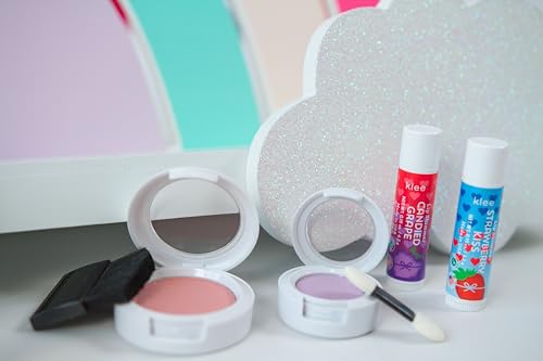 Luna Star Klee Kids Play Makeup Kit. Gentle and Non-Toxic. Kid-Friendly. Made in USA. (Birthday Party Fairy)