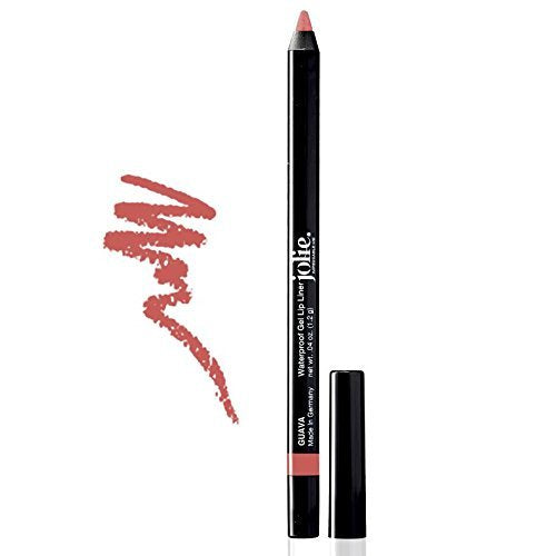 Jolie Cosmetics Waterproof Gel Lip Liner - Super Smooth, Extra Long-Wear (Guava)