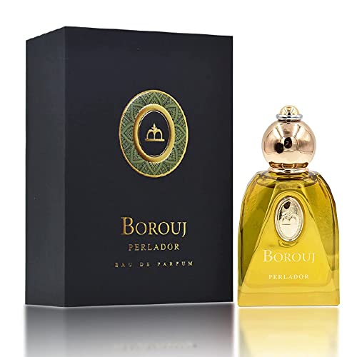 BOROUJ PERLADOR - 85ml - Unisex Perfume for Men & Women - Arab Inspired Fragrance with Musky Notes - Long Lasting Cologne Mist & Body Spray - for Him & Her