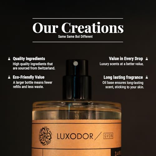 Woody Saffron - Eau de Parfum - Inspired by MFK Bacarat Rouge 540 - Unisex Fragrance Long-lasting 3.4 fl. oz (100ml)