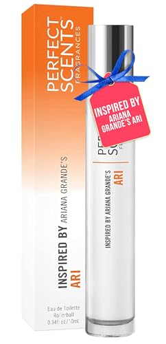 Perfect Scents Fragrances | Inspired by Ariana Grande's Ari | Rollerball | Women’s Eau de Toilette | Vegan, Paraben Free, Phthalate Free | Never Tested on Animals | 0.34 Fl Oz