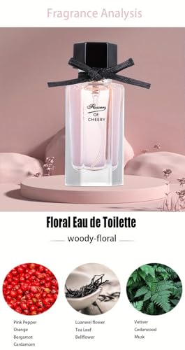 Women's Perfume Set: 4 Floral and Fruity Fragrances in a Gift Box, 105(25ml x3 +30ml) ml Total (3.5oz). Perfect for Gifting or Personal use, Elegant and Timeless Scents for any Accasions