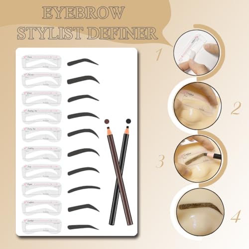 Makeup Mannequin Face Board With Kit - 3D Silicone Half Face for Eyelash and Eye Shadow Practice - For Students and Beginners (White)