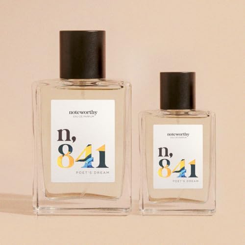 Noteworthy n,841 Poet's Dream Eau De Parfum – Lemon, Bergamot, Cardamom | Long-lasting Unisex Perfume for Women & Men (100ml)
