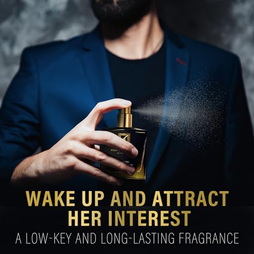Pheromone Cologne For Men, Long-Lasting Premium Pheromone Perfume for Men Attract Women, Unique Scent Highlights Your Handsome Charm