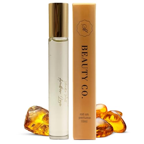 Sophia L Beauty Co. 10ML Pheromone Perfume For Women | Long Lasting Vanilla Musk Perfume | Portable Perfum Oil with Roll-On Application | Natural Coconut Oil Women Perfum (Amber Love)