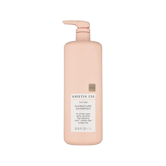 Kristin Ess Hair One Signature Shampoo With Avocado Oil + Castor Oil For Women - Lightly Clarifying Daily Sulfate Free Hydrating