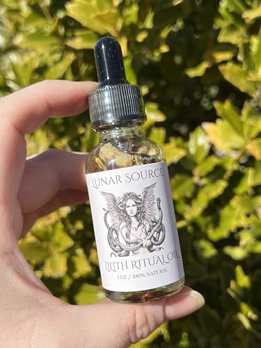 Lilith Ritual Oil | Body Perfume Anointing Witchcraft Wiccan Pagan Witch Herbal Intention Dark Moon Goddess Temptress Spell Altar Devotee Invocation Offerings